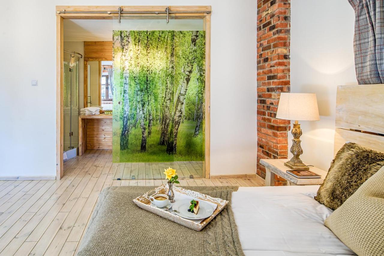 Folwark Bialych Bocianow Guest House Kamionka  ภายนอก รูปภาพ