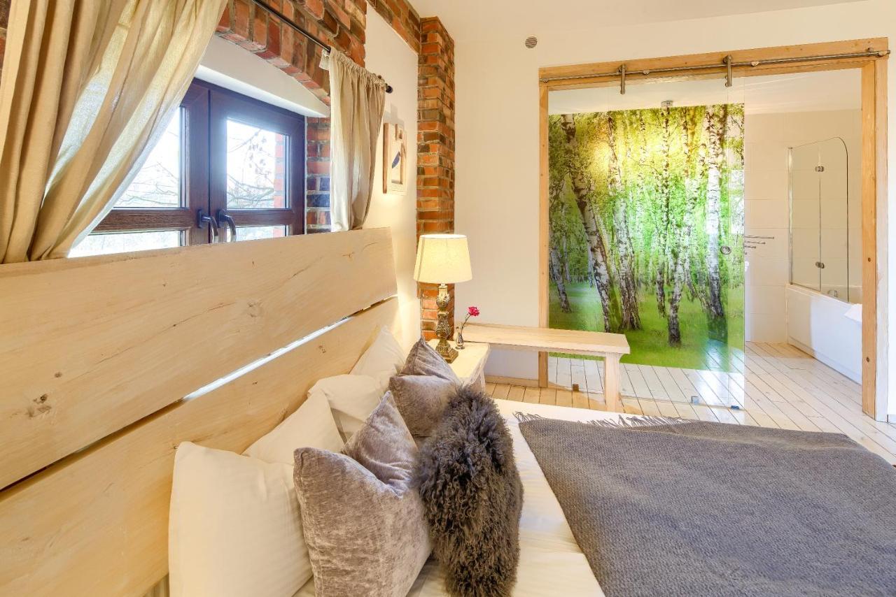 Folwark Bialych Bocianow Guest House Kamionka  ภายนอก รูปภาพ