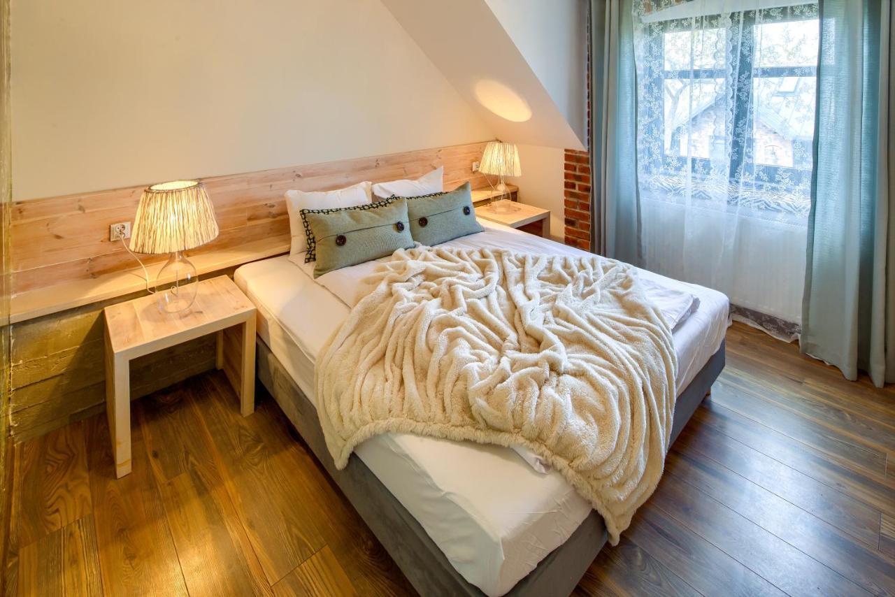 Folwark Bialych Bocianow Guest House Kamionka  ภายนอก รูปภาพ